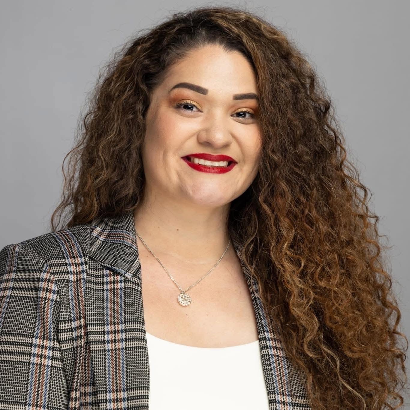 Lucia Corral smiling